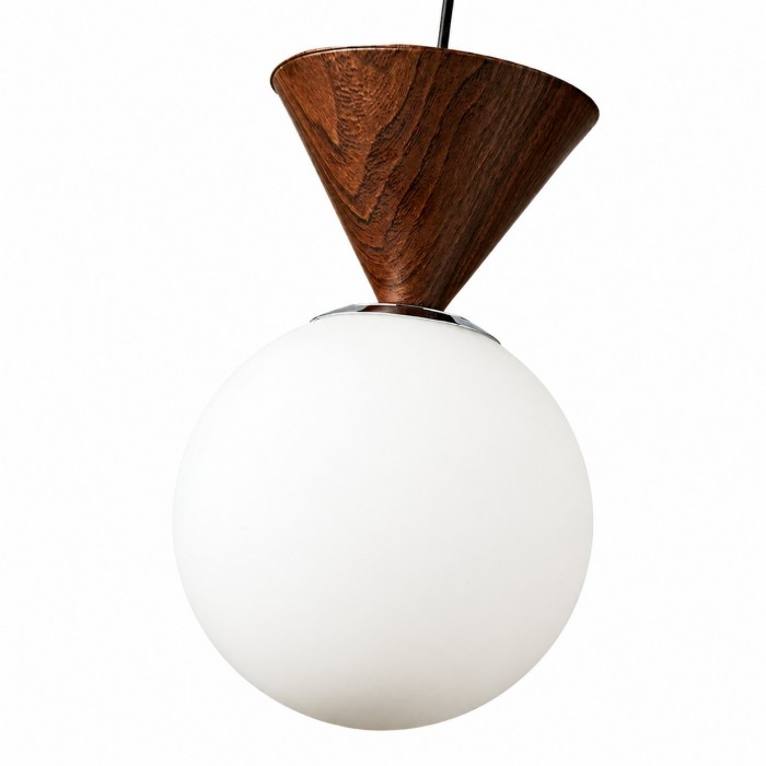 Bauhaus glazen hanglamp met ijzeren accent voor de keuken HL3616