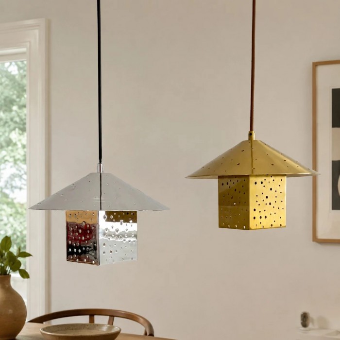Bauhaus holle enkele hanglamp HL3689