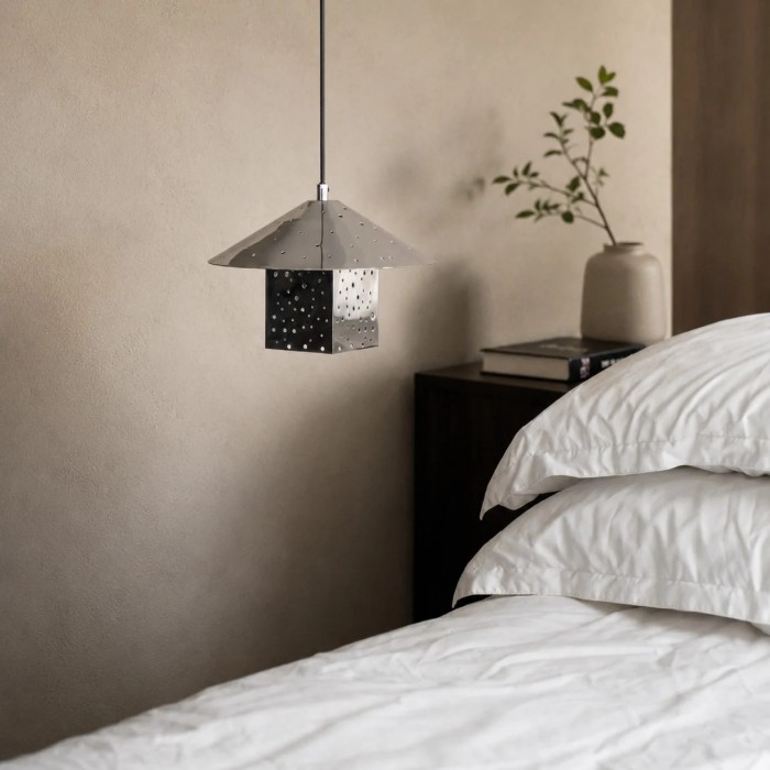 Bauhaus holle enkele hanglamp HL3689