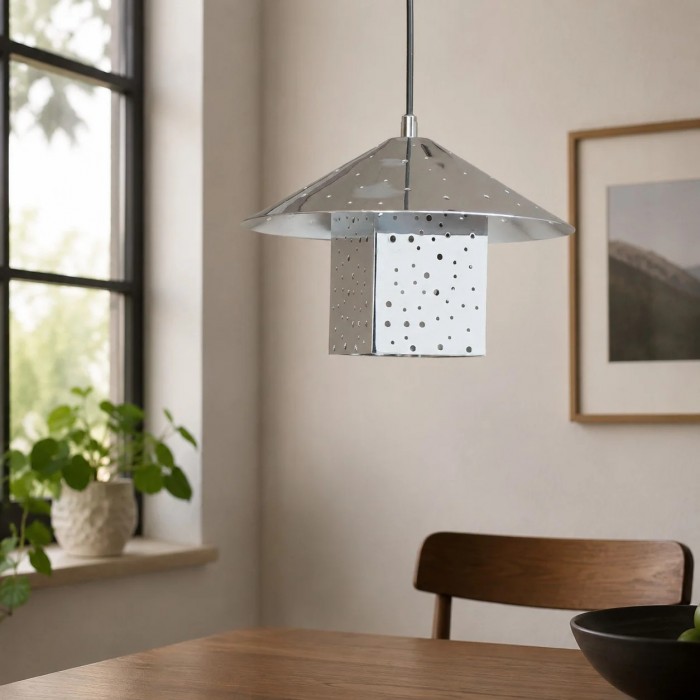 Bauhaus holle enkele hanglamp HL3689