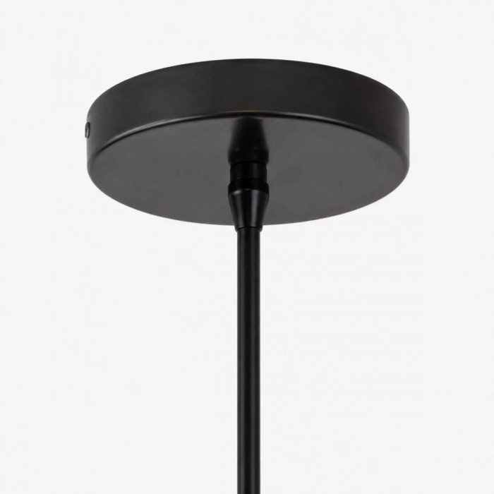 Hanglamp met zwart travertijngaas HL3836