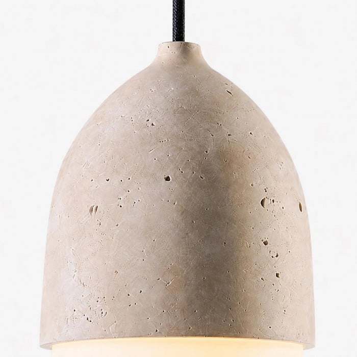 Kremowa lampa wisząca Wabi-Sabi Vintage HL4006