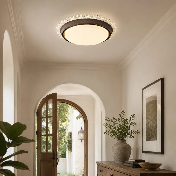 Inbouw plafondventilator met verlichting HL3757