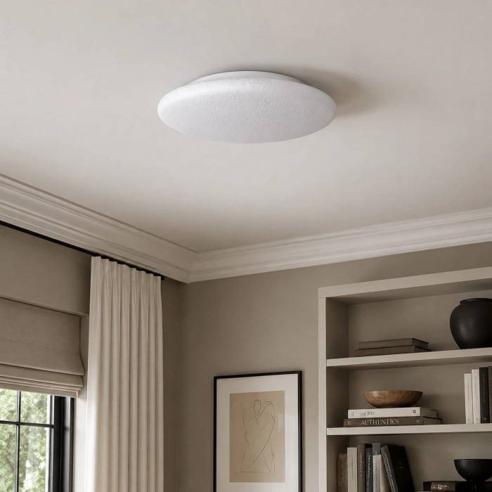 Ronde LED-plafondlamp in Franse crèmekleur HL3977