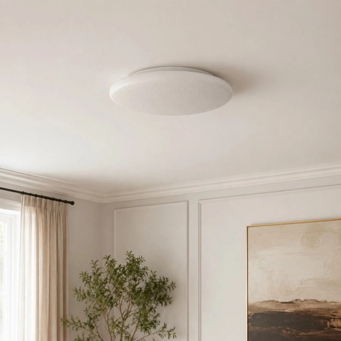 Ronde LED-plafondlamp in Franse crèmekleur HL3977