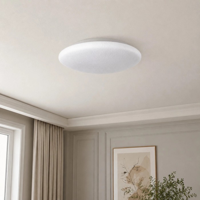 Ronde LED-plafondlamp in Franse crèmekleur HL3977