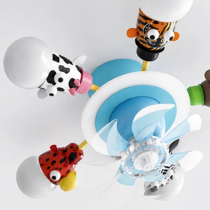 Plafondventilator met dierenmotief en volledig spectrum HL3730