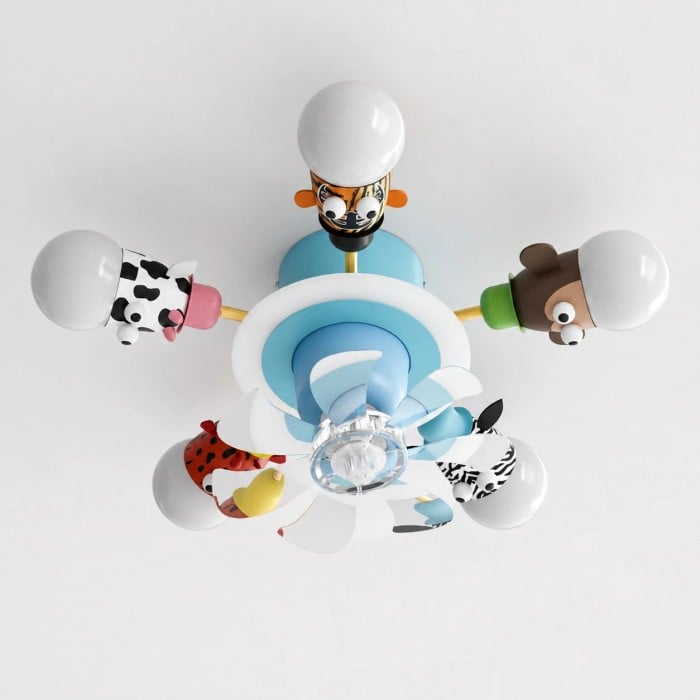Plafondventilator met dierenmotief en volledig spectrum HL3730