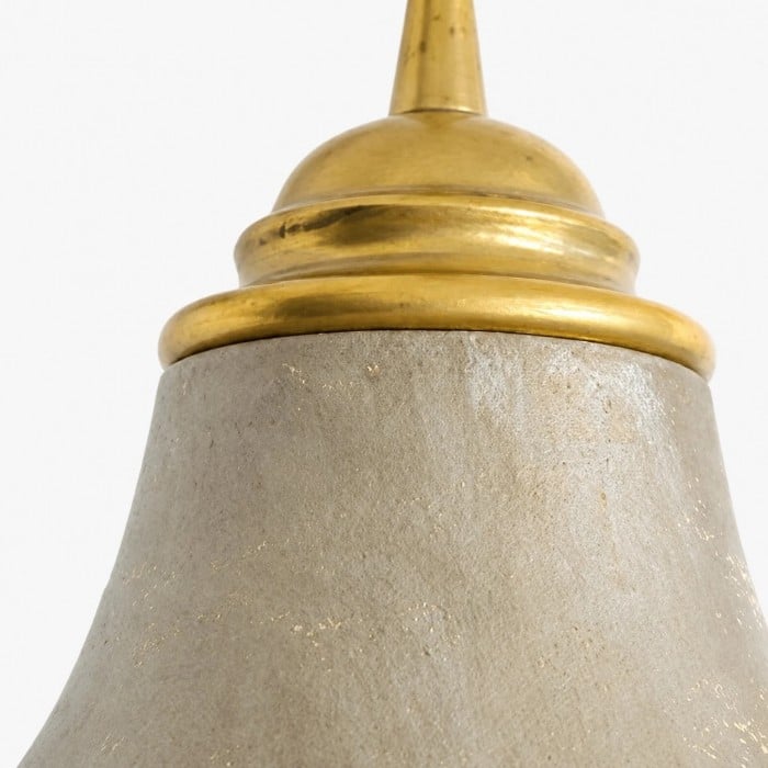 Lámpara colgante Wabi-Sabi HL4050 con acabado a mano