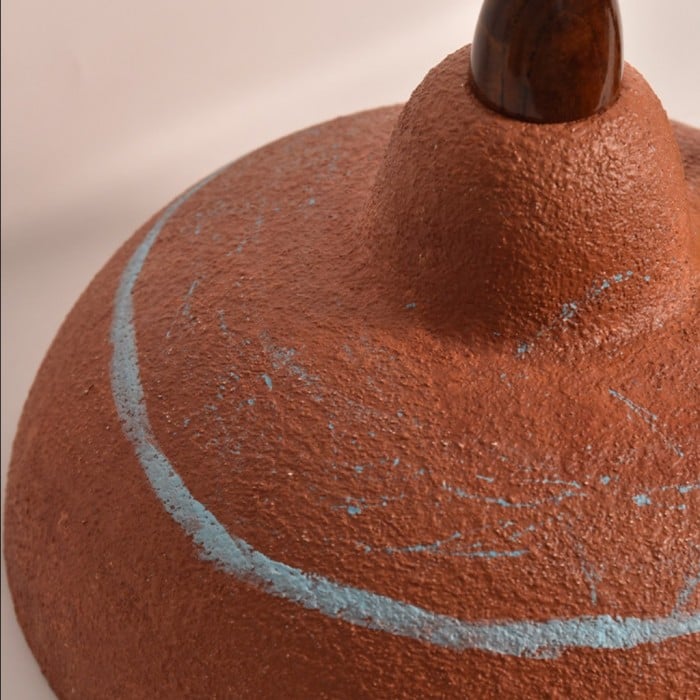 Hand-Painted Terracotta Resin Pendant Light for Kitchen Islands HL4000