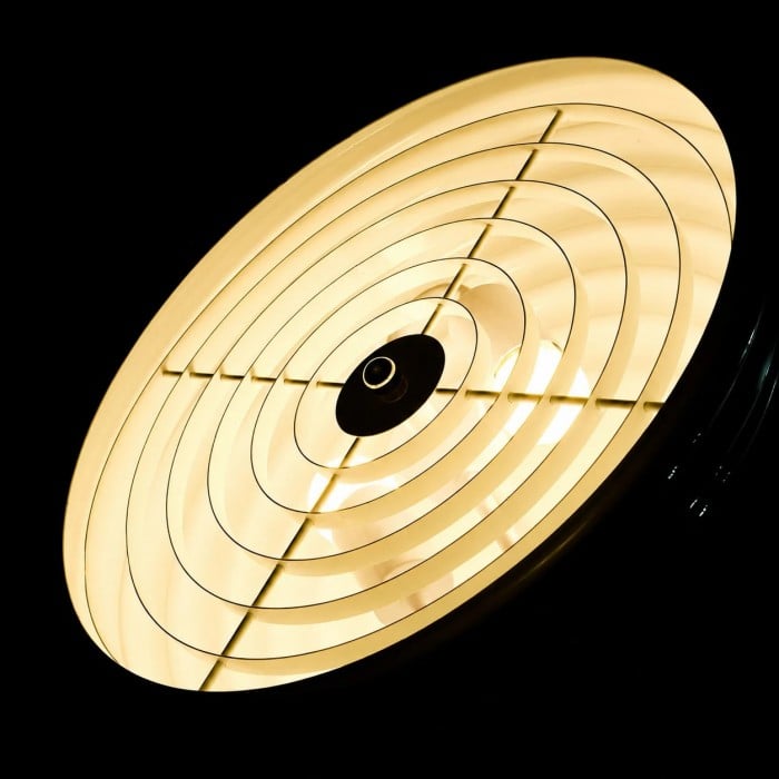 Lampa wisząca z regulowanym ramieniem w stylu industrialnym Bauhaus w polerowanym chromie HL3858