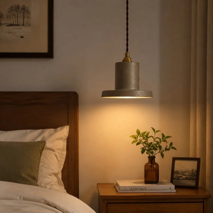 Japanse Wabi-Sabi hanglamp, 18 cm vintage plafondlamp voor eetkamer, bar, café, slaapkamer en theekamer HL3895