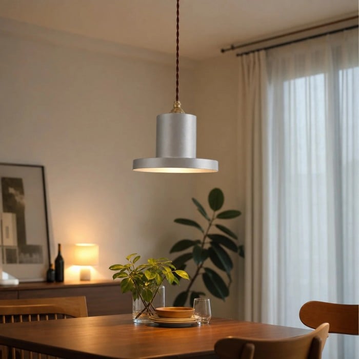 Japanse Wabi-Sabi hanglamp, 18 cm vintage plafondlamp voor eetkamer, bar, café, slaapkamer en theekamer HL3895