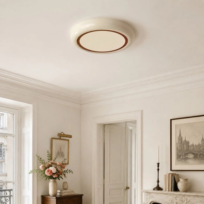 Milky White Orange Red LED Ceiling Lamp HL3745