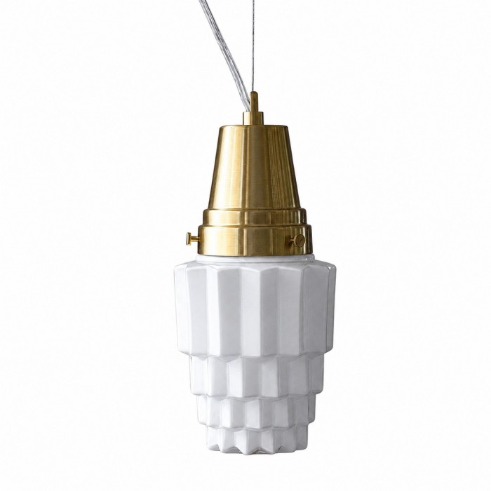 Moderne hanglamp van melkglas voor de eetkamer HL3669