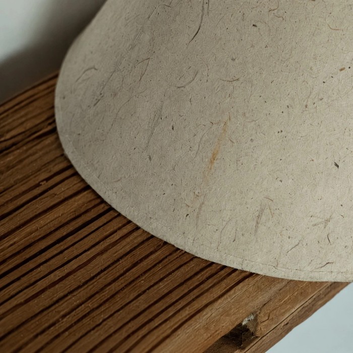 Natuurlijke handgemaakte papieren hanglamp HL3708