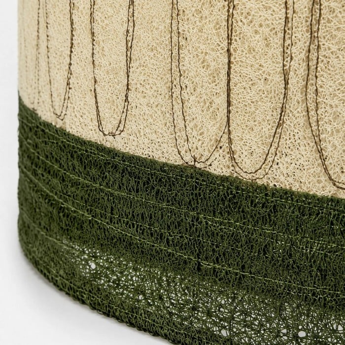 Hanglampenkap van natuurlijke loofahvezels HL3907