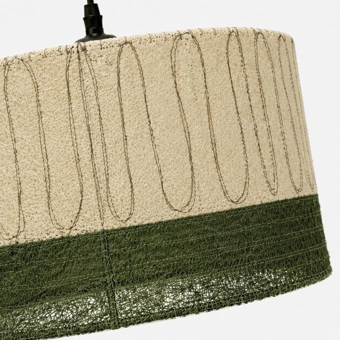 Hanglampenkap van natuurlijke loofahvezels HL3907