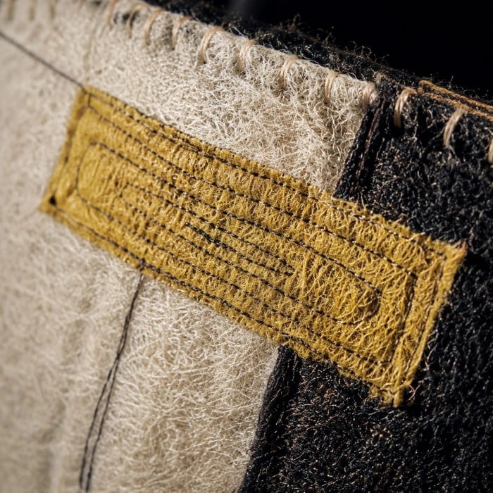 Hanglamp van natuurlijk loofahhout, geweven in Wabi Sabi-stijl, patchwork, HL3904