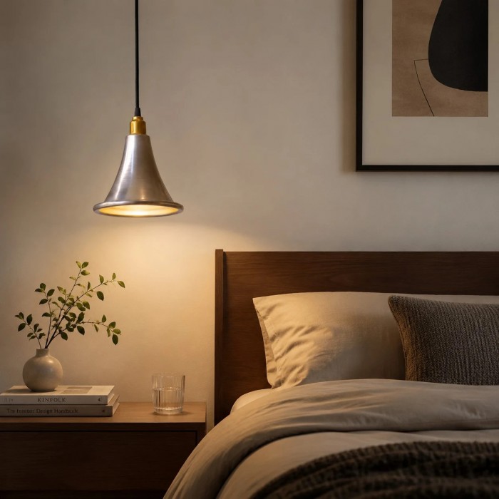Lámpara colgante nórdica Art Déco de hierro HL3839