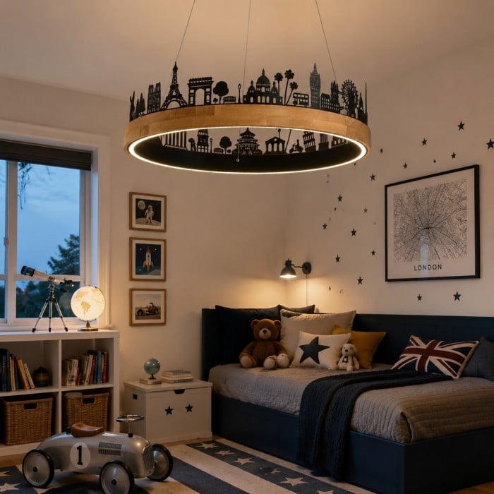 Lampada a sospensione Nordic Skyline HL3896