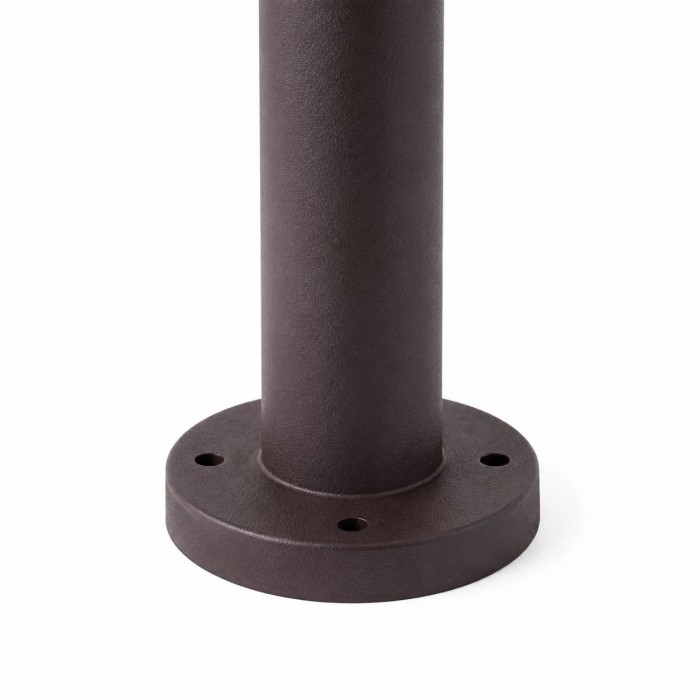 Borne lumineuse incurvée E27 pour allées de jardin, terrasses et bordures paysagères HL3741