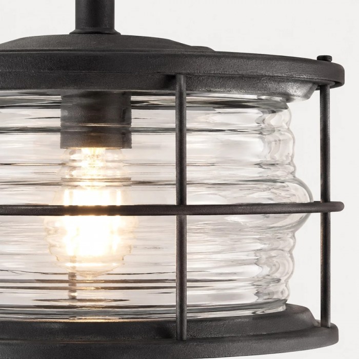 Farol de techo de cristal para exteriores HL3697