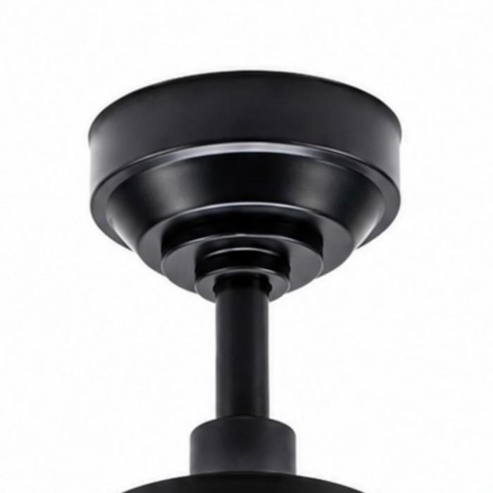 Rustieke industriële plafondventilator met verlichting HL3781