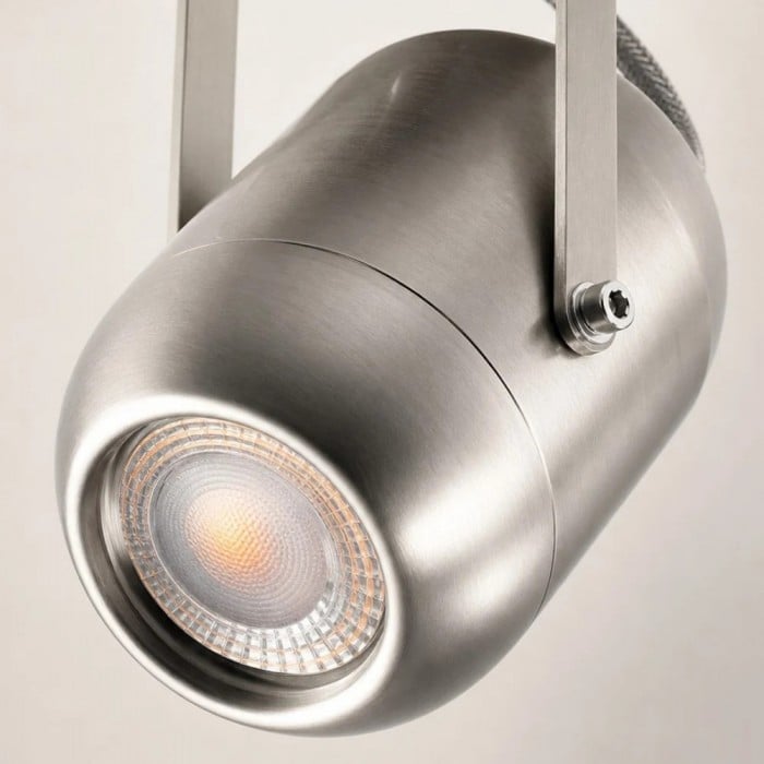 Verstelbare LED-wandlamp in zandkleurige nikkelkleur voor hal, slaapkamer en kaptafel HL3624