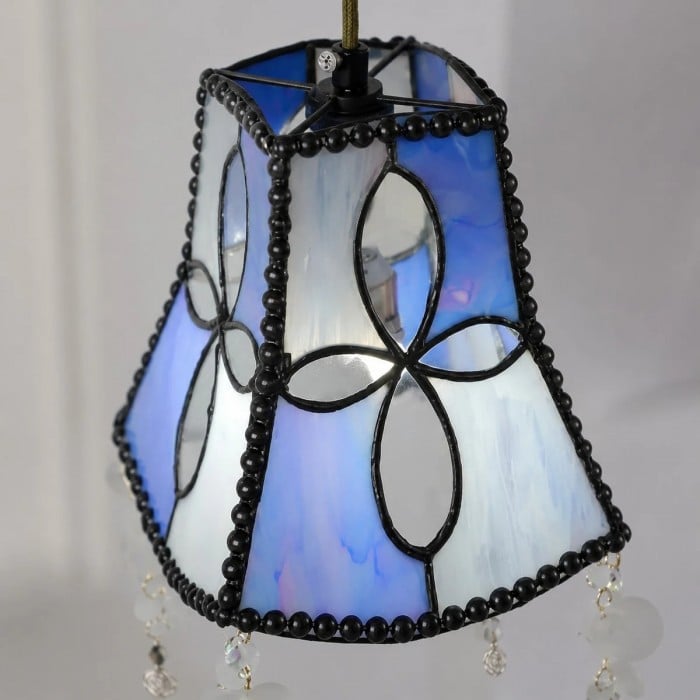 Hanglamp met schelp- en vlindermotief HL3991