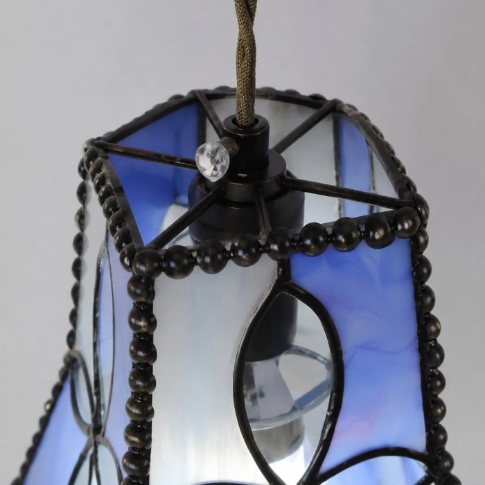 Hanglamp met schelp- en vlindermotief HL3991