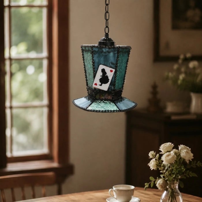 Storybook Stained Glass Pendant Light HL3742