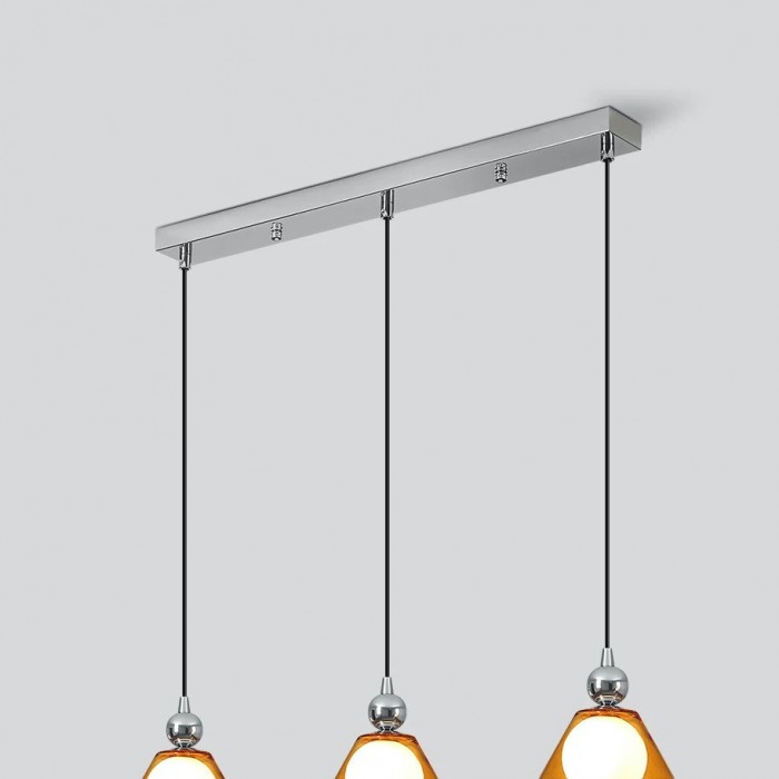Lampa wisząca Sunset Amber Glass HL4033