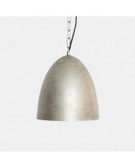 Vintage-Pendelleuchte aus Keramik mit Blumenmuster HL3939