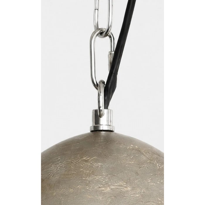 Suspension en métal vieilli style vintage HL4014