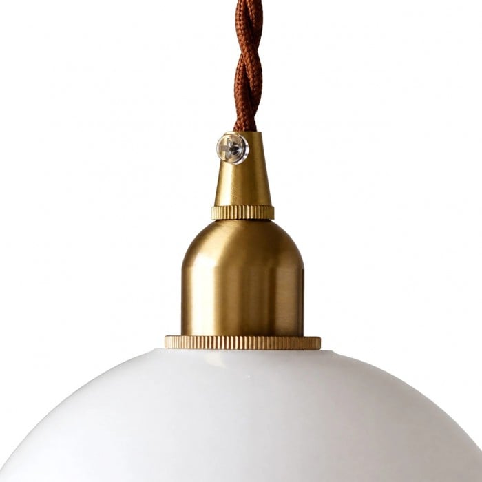 Vintage Franse hanglamp en plafondlamp met gegolfd glas HL3843
