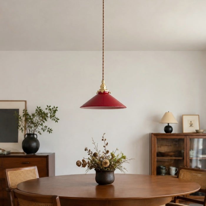 Vintage glazen hanglamp voor de keuken HL3622