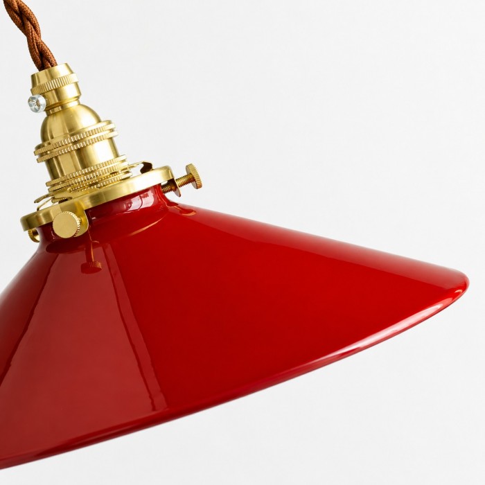 Vintage glazen hanglamp voor de keuken HL3622