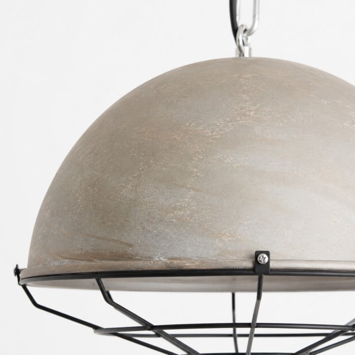 Vintage industriële koepelvormige hanglamp HL4031