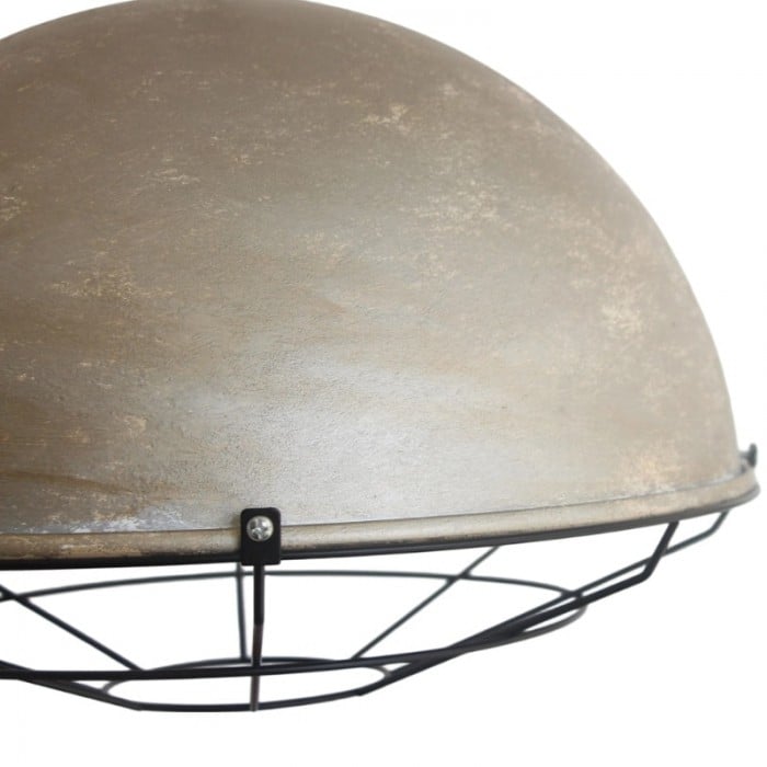 Vintage industriële koepelvormige hanglamp HL4031