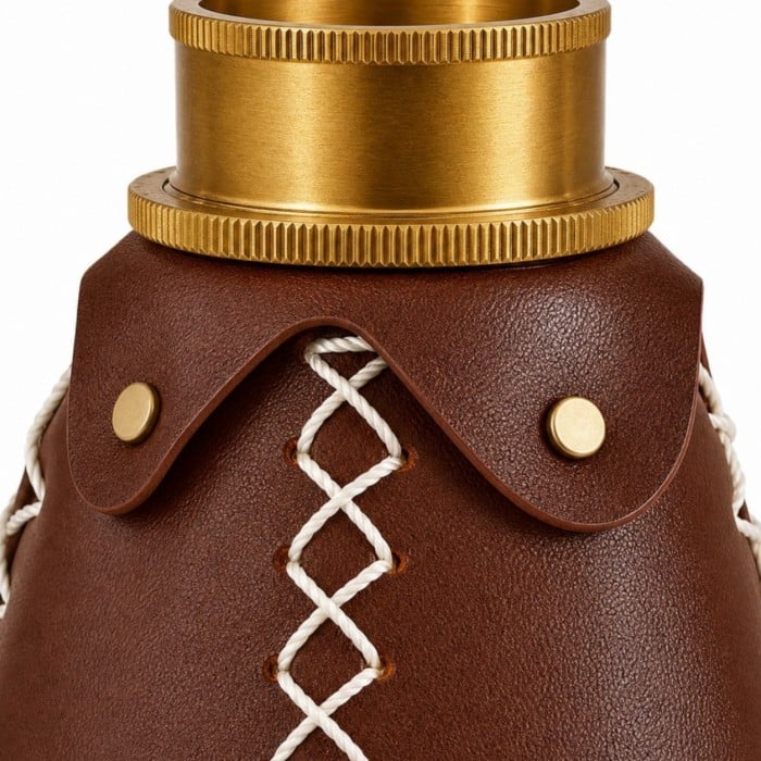 Vintage Leather Pendant Light HL3758