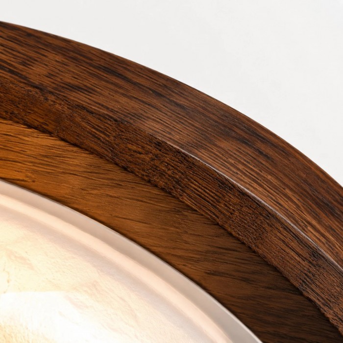 Vintage Moon Walnut Full Spectrum Plafondlamp HL3814