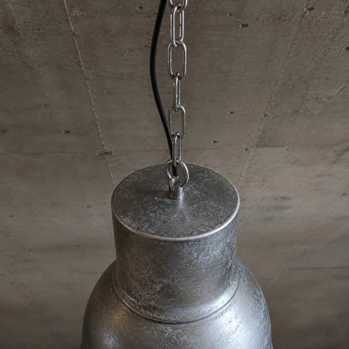 Vintage Rust Finish Industrial Pendant Light HL3956