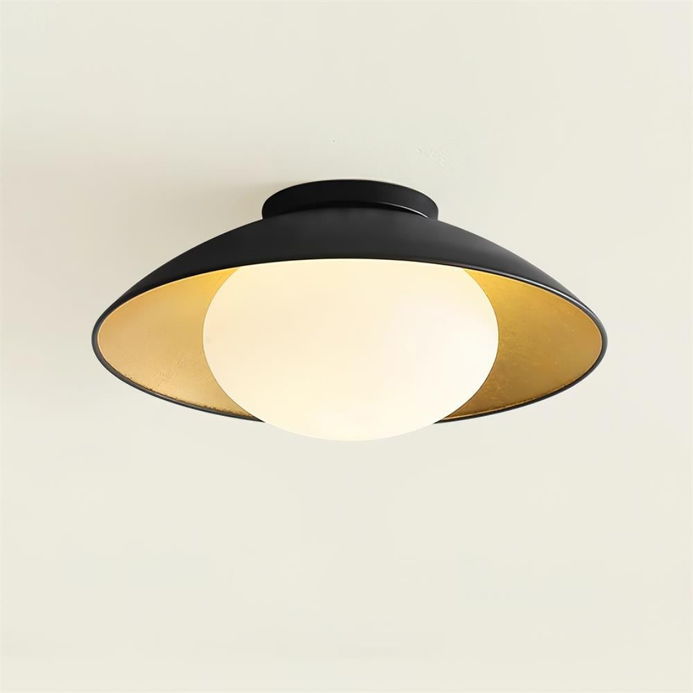 Franse Retro Vliegende Schotel Kom Plafondlamp HL713