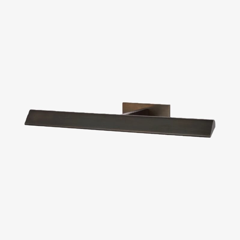 Libris wandlamp voor schilderijen - Minimalistisch lineair metalen frame voor kunstwerken en hal HL2375