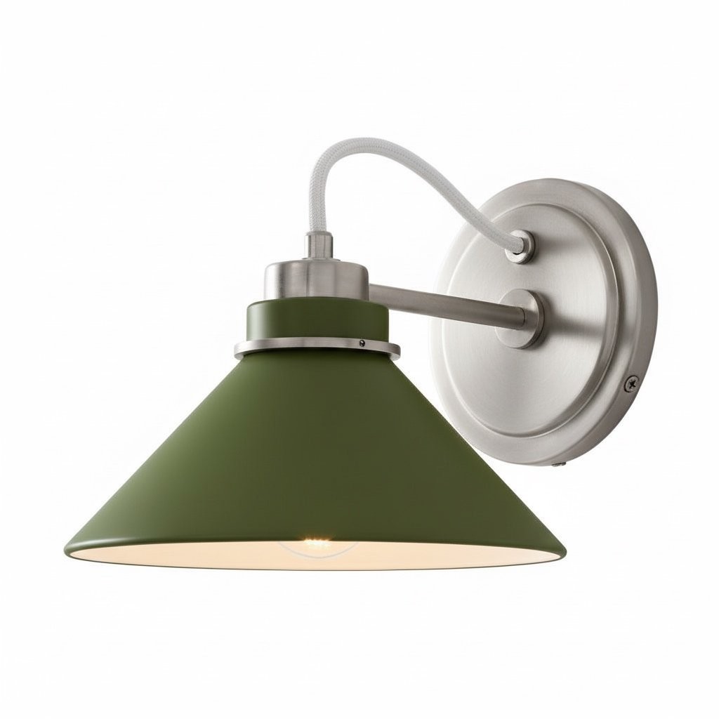 Aurenza Sconce – Landelijke wandlamp met metalen accenten voor gezellige ruimtes HL1648