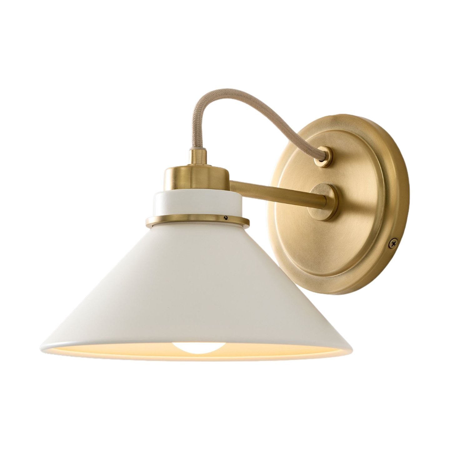Aurenza Sconce – Landelijke wandlamp met metalen accenten voor gezellige ruimtes HL1648