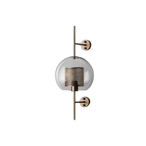 Vintage Glazen Wandlamp Woonkamer Industrieel HL50