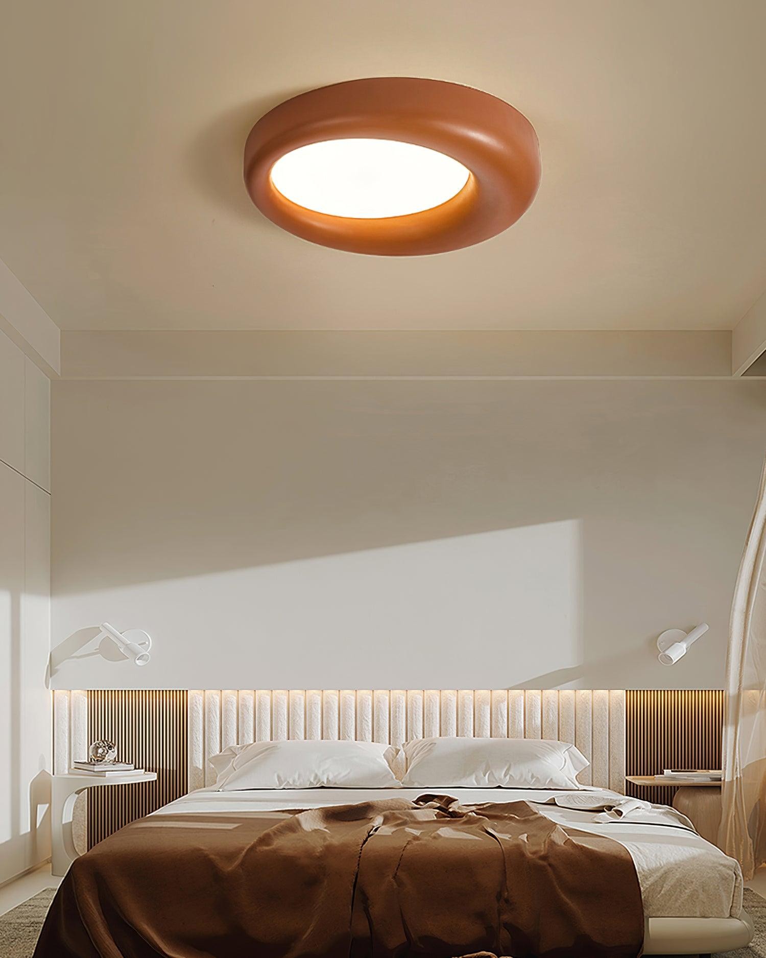 Center Offset Concentric Circle Acryl Plafondlamp HL821