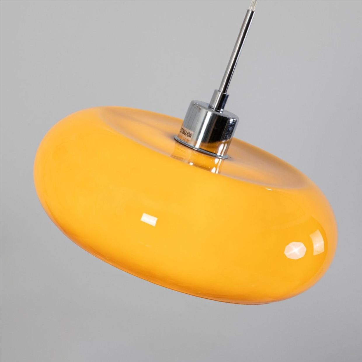 Nordic Retro Bauhaus Glazen Pot Hanglamp HL116